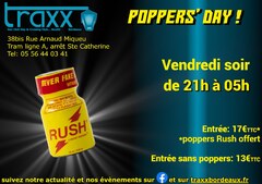 Poppers day 14h-19h & 21h-5h-0